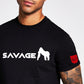 Tee-shirt manche courte SAVAGEMOOD Noir