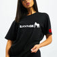 Tee-shirt manche courte SAVAGEMOOD Noir